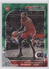 2019 Panini NBA Hoops Premium Stock Green Cracked Ice Prizm Dewayne Dedmon 1b9b