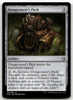 Dungeoneer's Pack #312 (NM) Baldur's Gate CLB Magic MTG
