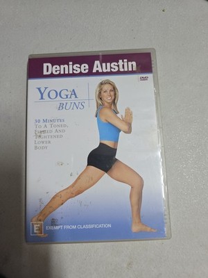 Denise Austin - Yoga Buns (DVD, 2002) VGC NTSC ALL Exercise