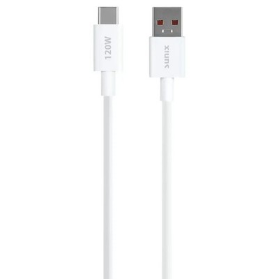 Sunix SC200 USB C Kabel 120W Schnellladekabel USB A auf Type C Fast Charge