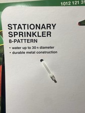 Lot Of 5 Vigoro 8-Pattern Stationary Sprinkler