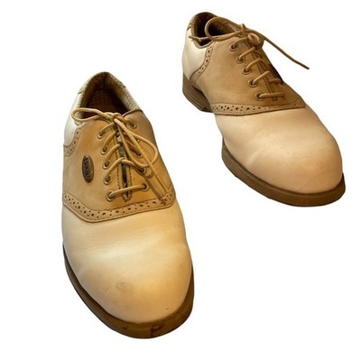 Etonic woman's leather golf shoes size 7W