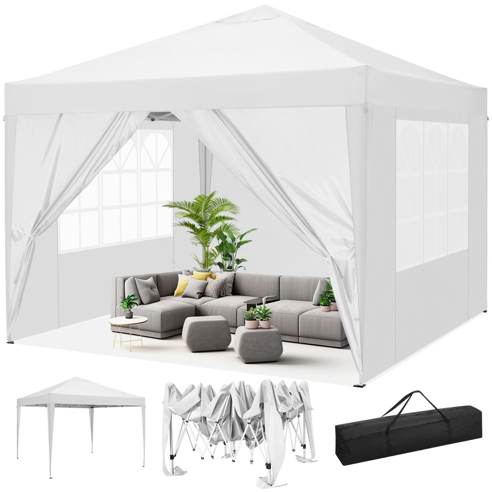 Waterproof Outdoor Instant Backyard Tent With Carry Bag