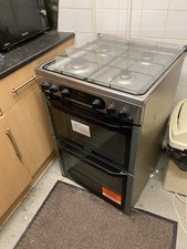 Hotpoint Double Cooker 60cm HD67G8CCX/UK Stainless Steel. New unboxed. 