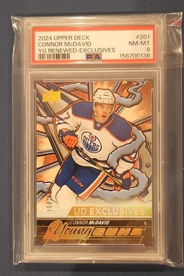 2024-25 Upper Deck Series 2 Young Guns Renewed Connor McDavid Exclusives 100/100