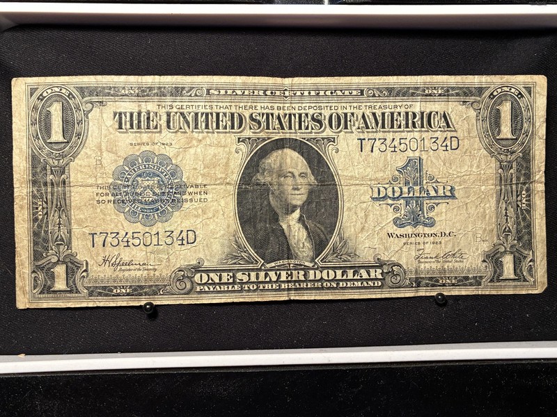 1923 Federal Reserve 1 Dollar Large Note Good  condition - $2.99 Shipping