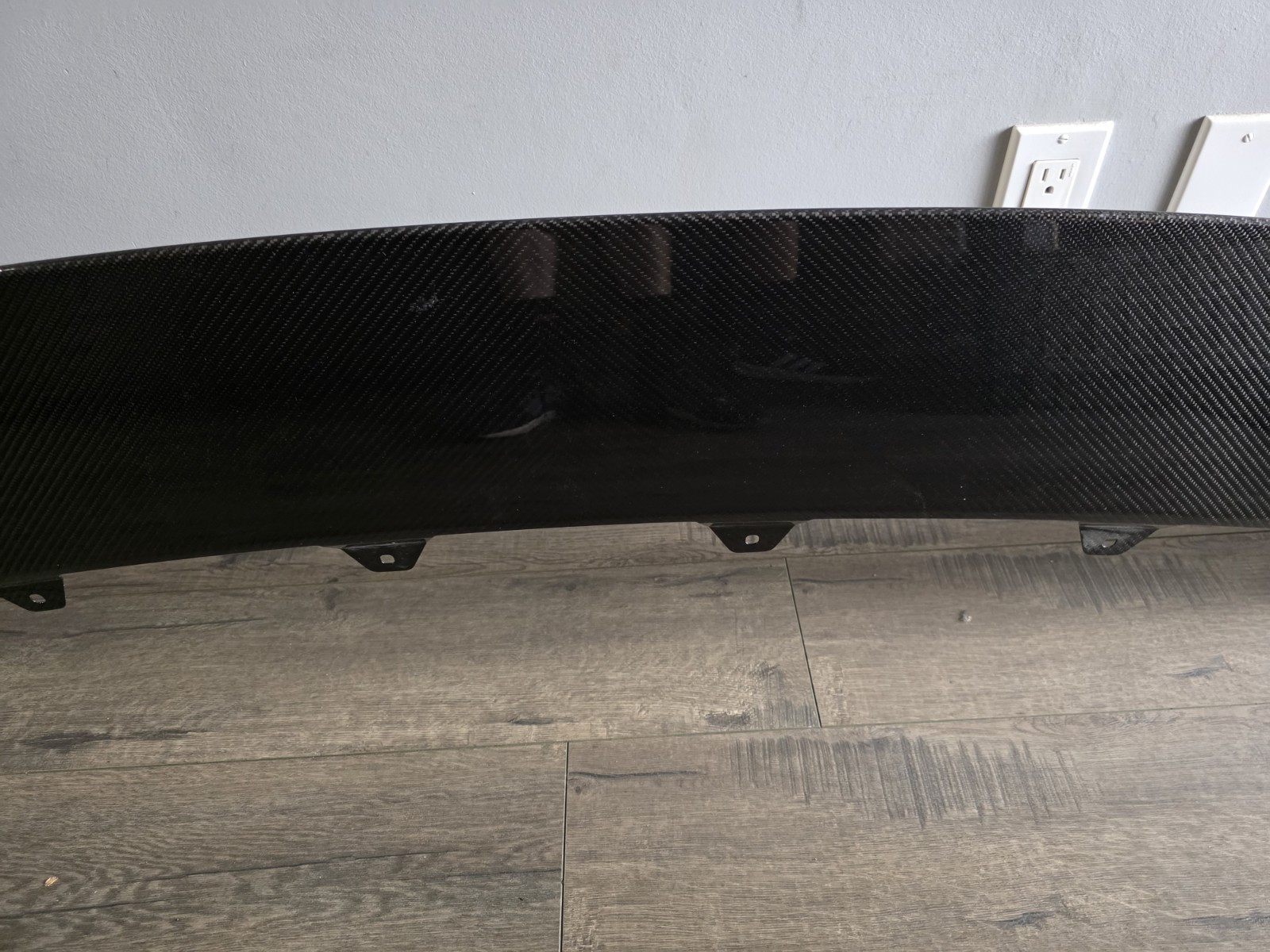 ASTON MARTIN DBX 707 DBX707 FRONT BUMPER SPLITTER CARBON SPOILER OEM py83-218b45