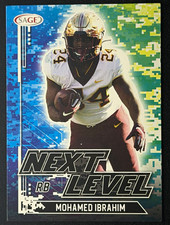 2022 Sage Low Series Next Level Mohamed Ibrahim Minnesota Rookie Card #73. rookie card picture