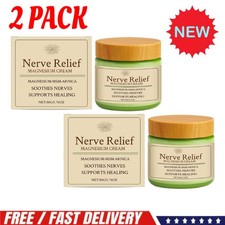 2X Total Relief Magnesium Cream, Nerve Relief Magnesium Cream H O T