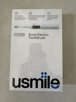 Usmile Y10 Pro Sonic Electric Toothbrush Smart Screen Pressure Sensor Sealed New
