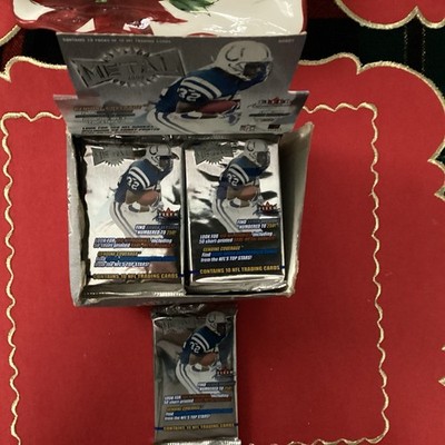 2000 Fleer Metal Football Pack-Possible Brady Rookie!
