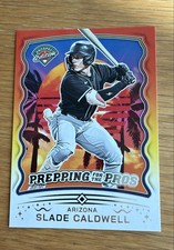 2025 Panini Prospect Edition - Prepping for the Pros Slade Caldwell #21 (RC)