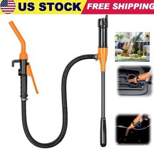 2.4 GPM Powered Battery Quick Liquid Fuel Transfer Pump with Flow Control Nozzle