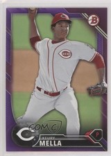 2016 Bowman Prospects Purple 222/250 Keury Mella #BP118 v1x