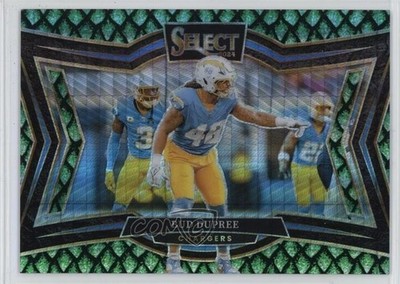 2024 Panini Select Field Level Dragon Scale Prizm 26/70 Bud Dupree #413 1t4l