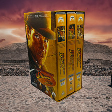 The Adventures Of Indiana Jones VHS Video Tapes | Boxset