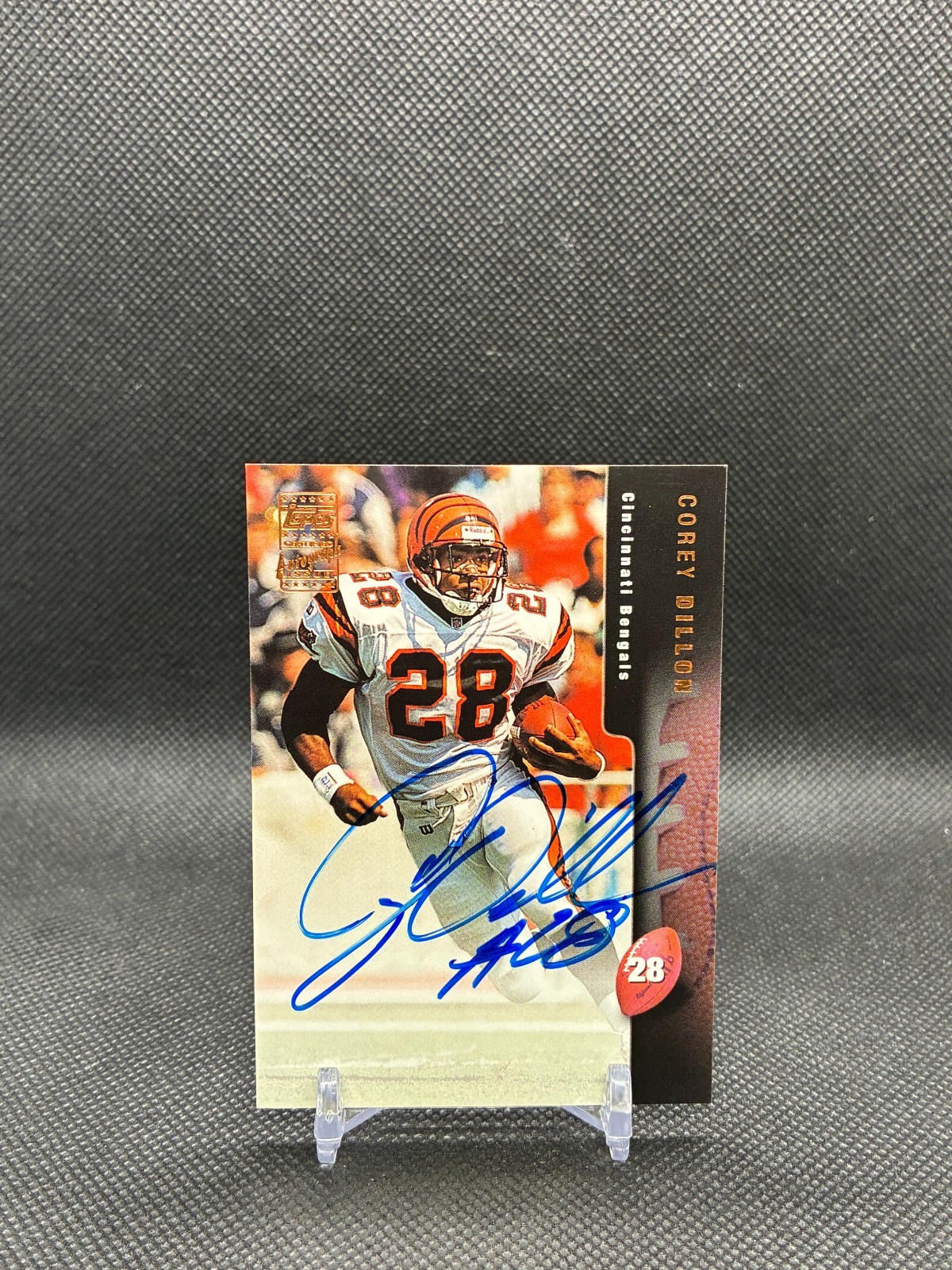 Corey Dillon 1998 Topps Certified Autograph A4 Auto Cincinnati Bengals