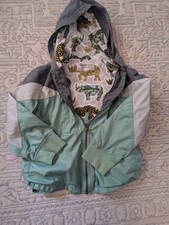 Genuine Kids By Oshkosh Windbreaker Lightweight Hoodie Size 4