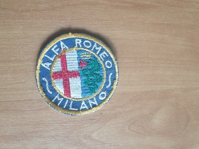 ALFA ROMEO MILANO Aufnäher Patch Automobile Italien Italy