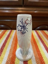 Fiesta Bud Vase Fireworks On White First Qual...