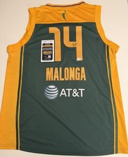 Dominique Malonga Seattle Storm Autographed Jersey JSA COA