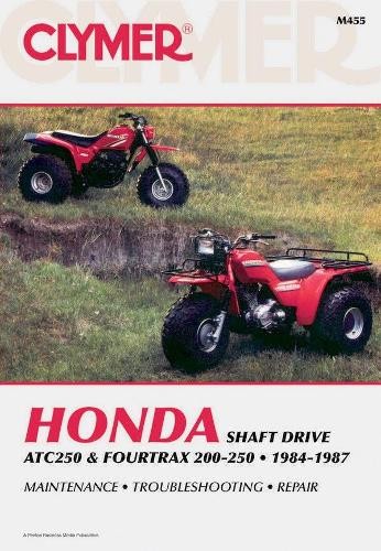 Honda ATC250 и Fourtrax 200-250 (1984-1987) для технического обслуживания (в мягкой обложке) (ИМПОРТ ИЗ Великобритании)