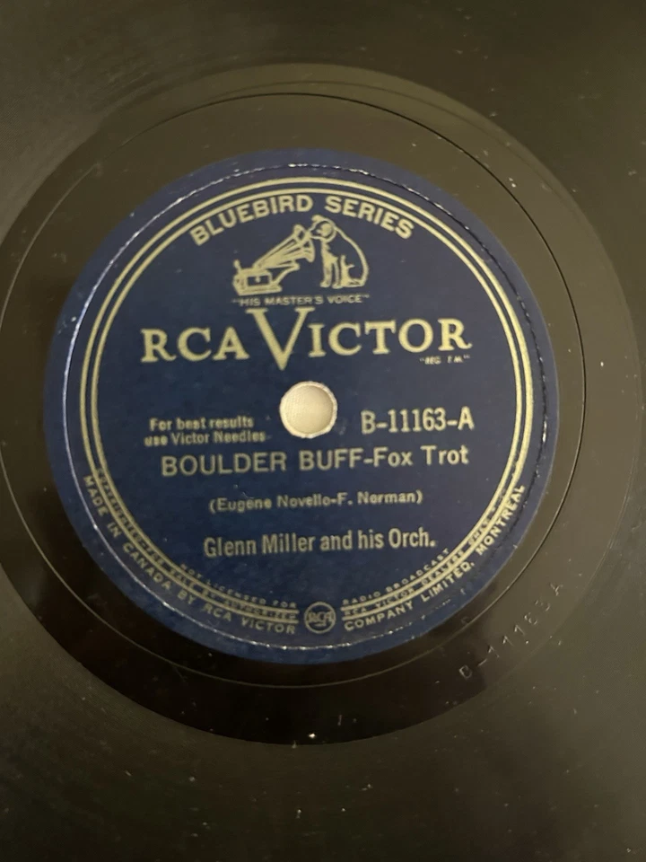 Jazz-BLUEBIRD B11163 Glenn  Miller & Orchestra/BOULDER BUFF/BOOGLIE WOOGLIE PIG - Image 2 of 4