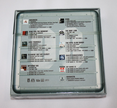 EMINEM THE SINGLES 10 + 1 CD BOX SET Strictly Limited Edition | eBay