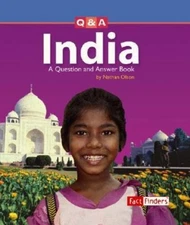 India : A Question and Answer Book Hardcover Nathan Olson