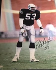 Rod Martin Oakland Raiders Signed 16x20 Photo