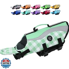 EMUST Life Jacket for Large Dogs, Dog Life Vest for Small/Medium/Large Dogs w