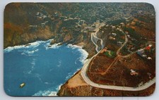 Vista Aérea La Quebrada Acapulco México - c1960 Postal Cromada