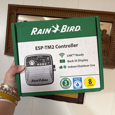 Rain Bird TM2 8-Station Smart Irrigation Controller 120V Indoor Outdoor