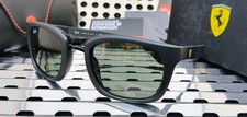 Ray Ban RB8362M F69471 FERRARI Sunglasses Matte Black w/ Dark Green 53mm Lenses