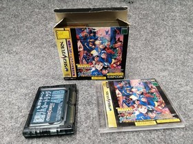 Marvel Super Heroes vs. Street Fighter Sega Saturn CAPCOM T-1238G Fighting A6418