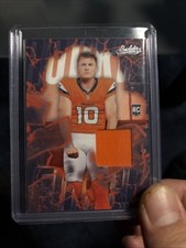 2024 Panini Absolute - Rookie Force Bo Nix #RF-BNX (Color Match, RC)