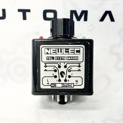 NEWLEC Tel 01379641009 Timer Relay Switch 60 Sec 24V OEM - USA Seller - 