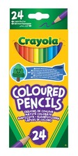 CRAYOLA Colouring Pencils Assorted Colours (Pack of 24) A Must Have for All Kids