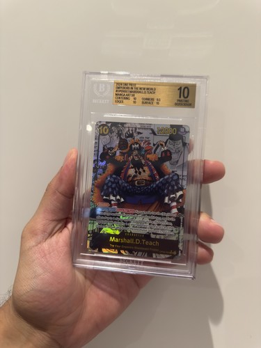 Marshall.D.Teach (Manga) graded BGS 10 for sale on eBay