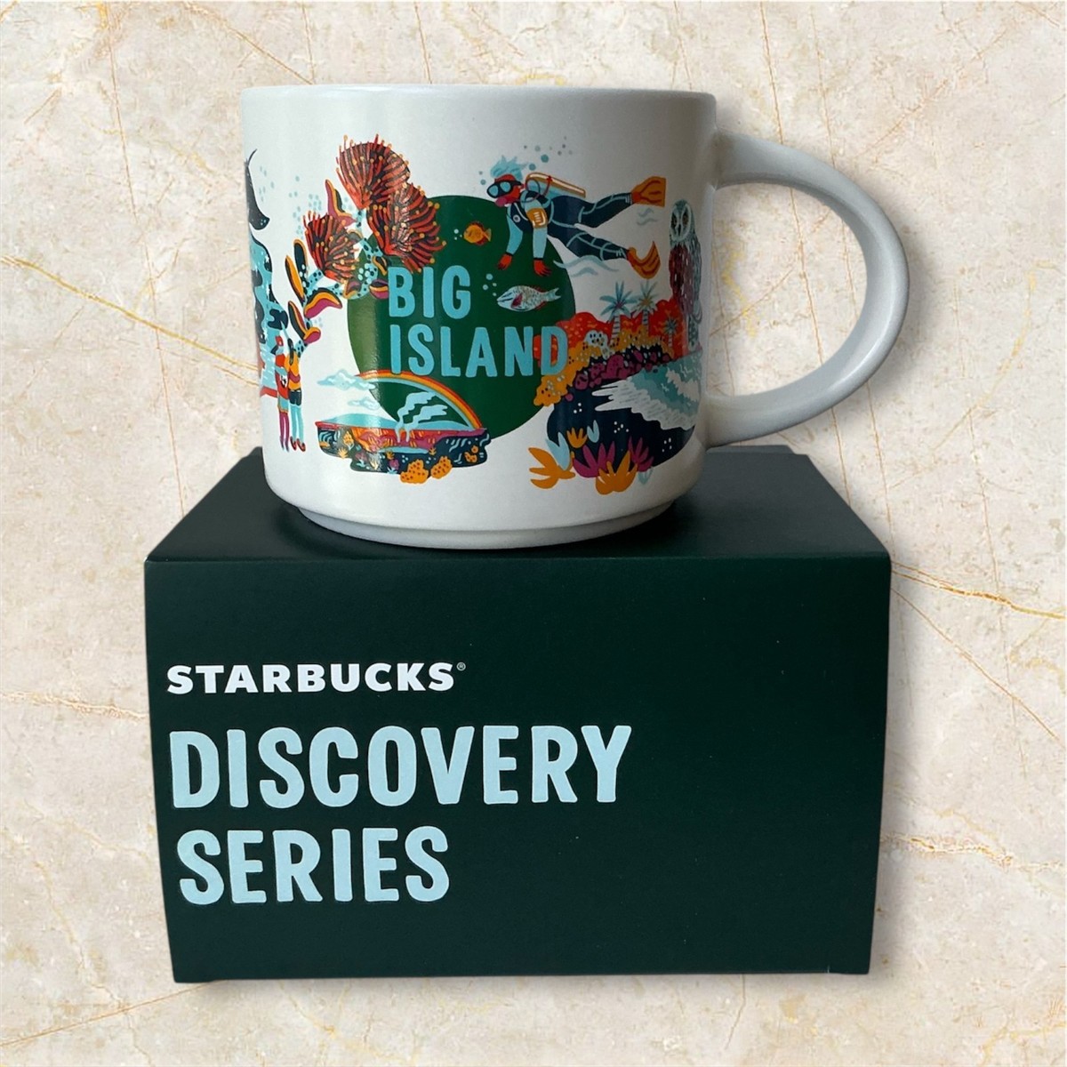 NEW - 2025 Starbucks HAWAII Discovery Series : Big Island 14oz MUG NEW IN  BOX | eBay