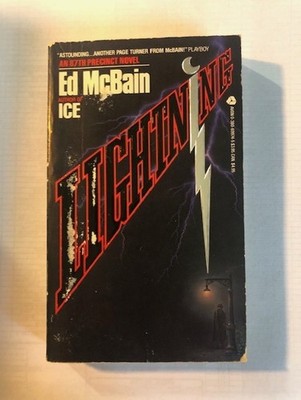 Lightning Mystery Paperback Book by Ed McBain from Avon Books 1985