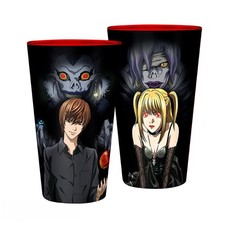 DEATH NOTE - 400ml Glas - Light & Misa