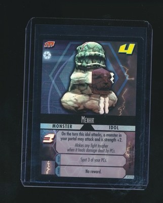 MENHIR BANDAI .attack//ENEMY TCG HOLO FOIL CARD 1S115