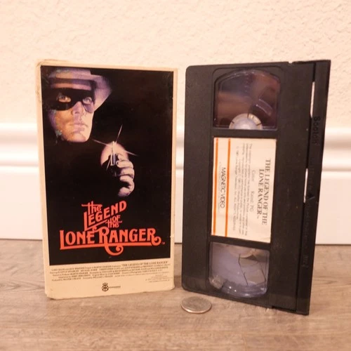 Magnetic Video Western Adventure Action THE LEGEND OF THE LONE RANGER (1981) VHS
