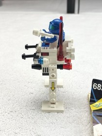 Vintage Lego 6828 Space Twin Winged Spoiler Complete Kit W/Instructions