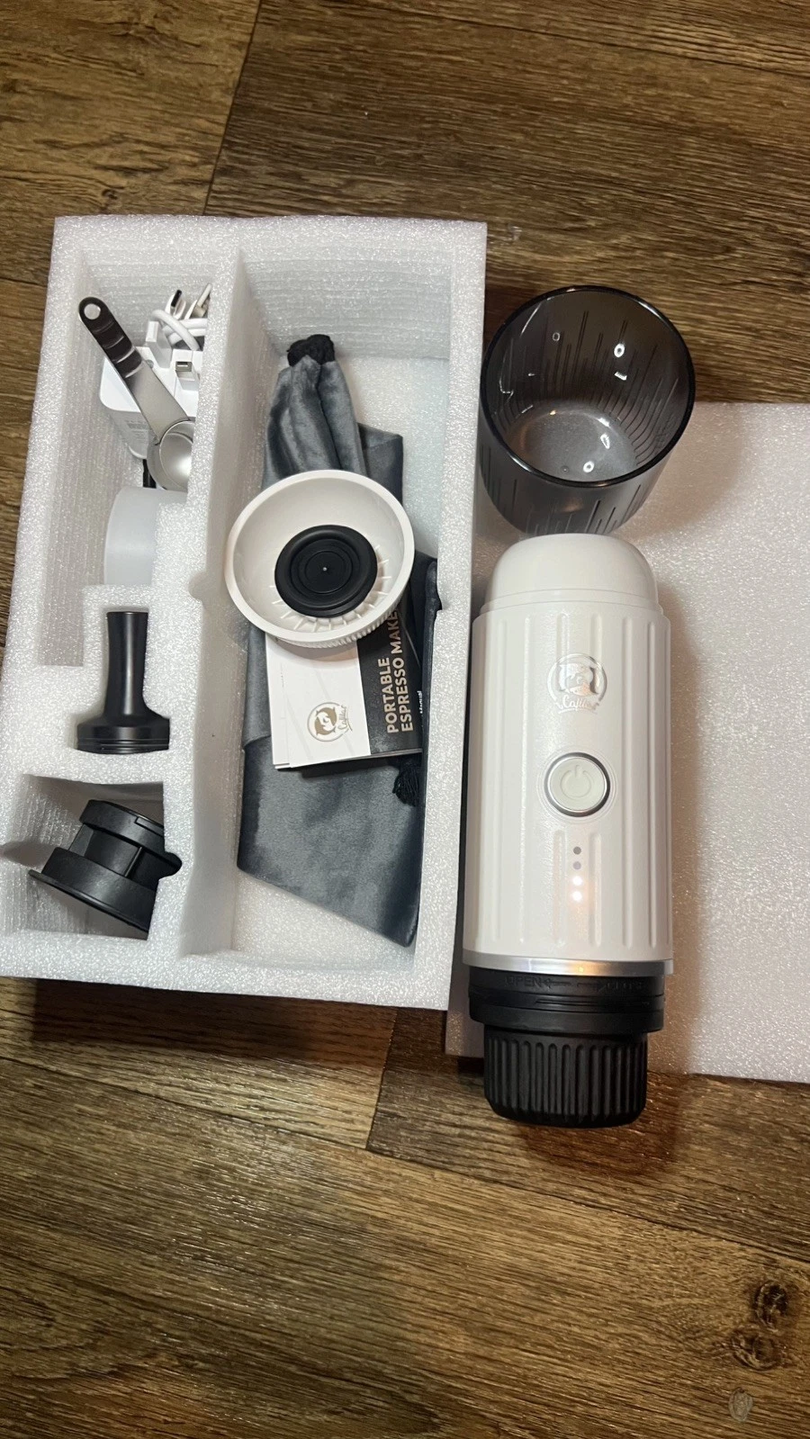Portable Electric Hailasre Coffee Maker EspressoMachine 19bar High Presseur