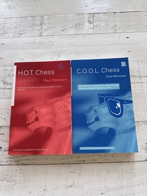 Paul Motwani H.O.T. Chess & C.O.O.L. Chess SC Chess Strategy Book Lot 2