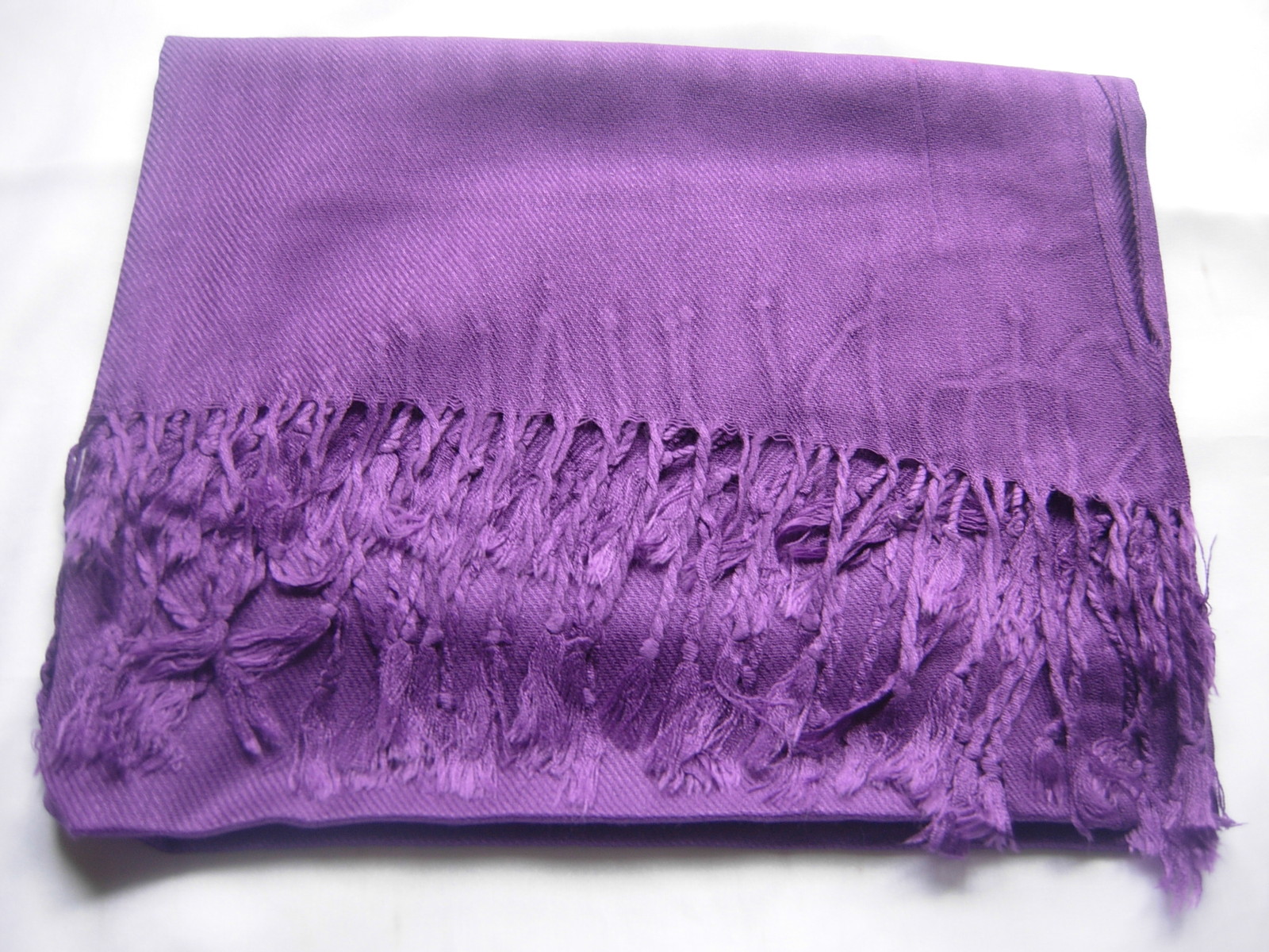 brand New Pashmina  Shawl Scarf Wrap Purple 180cm x 70cm