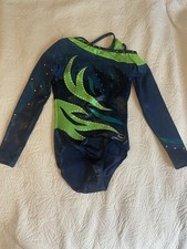 Dreamlight Competition Leotard Size Child 10-12 with swarovski crystals