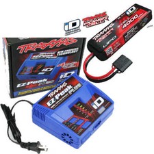 Traxxas Ez-peak Plus Fast Charger W Id 3s 11.1v 4000mah Lipo Battery